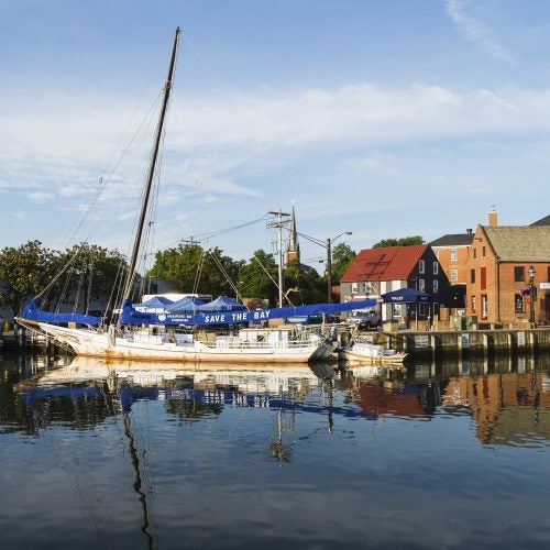 Annapolis catamaran charter and village