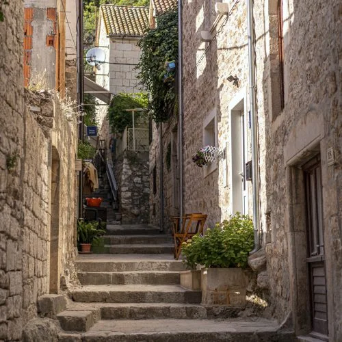 Trogir old town tourism