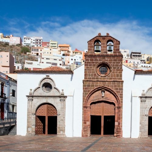 Tenerife old town street city