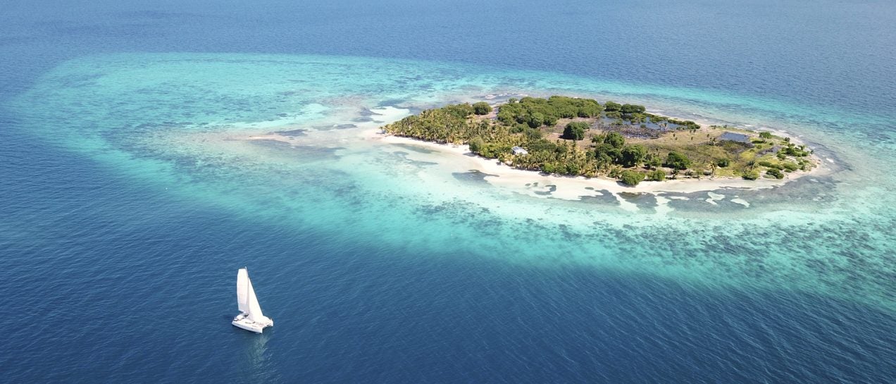 Belize island beach cabin vacation