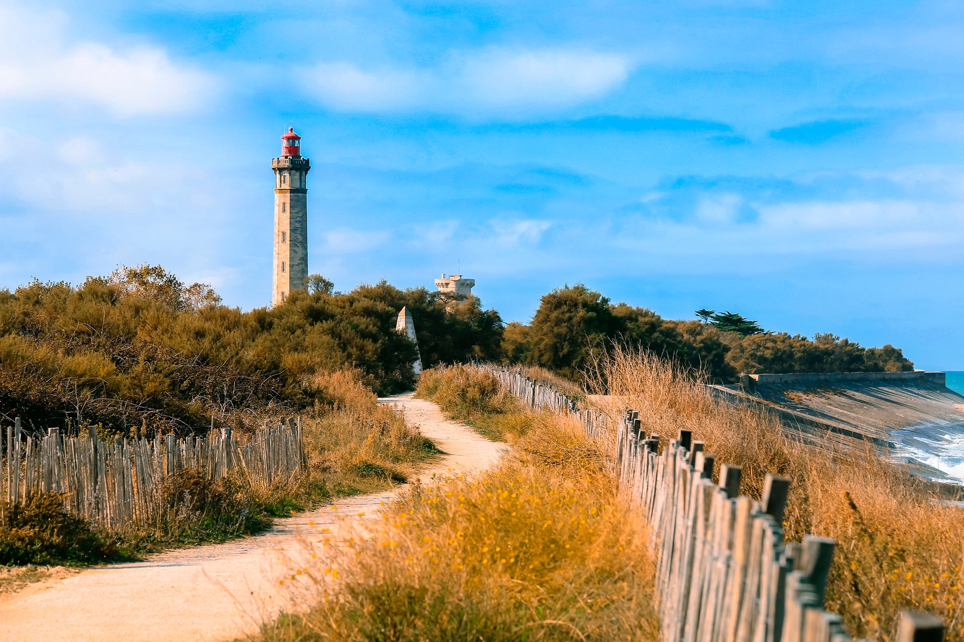 La Rochelle zee weg natuur kust