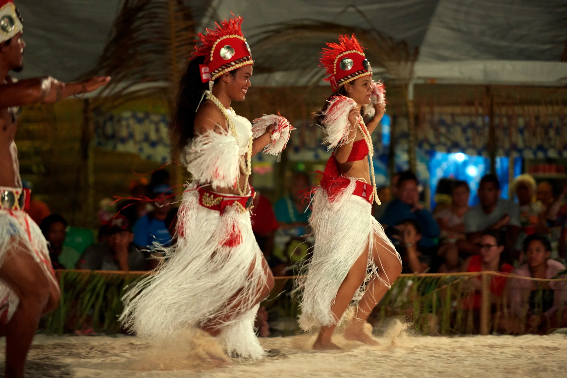 Tahiti lokale Tänze Spaß Urlaub