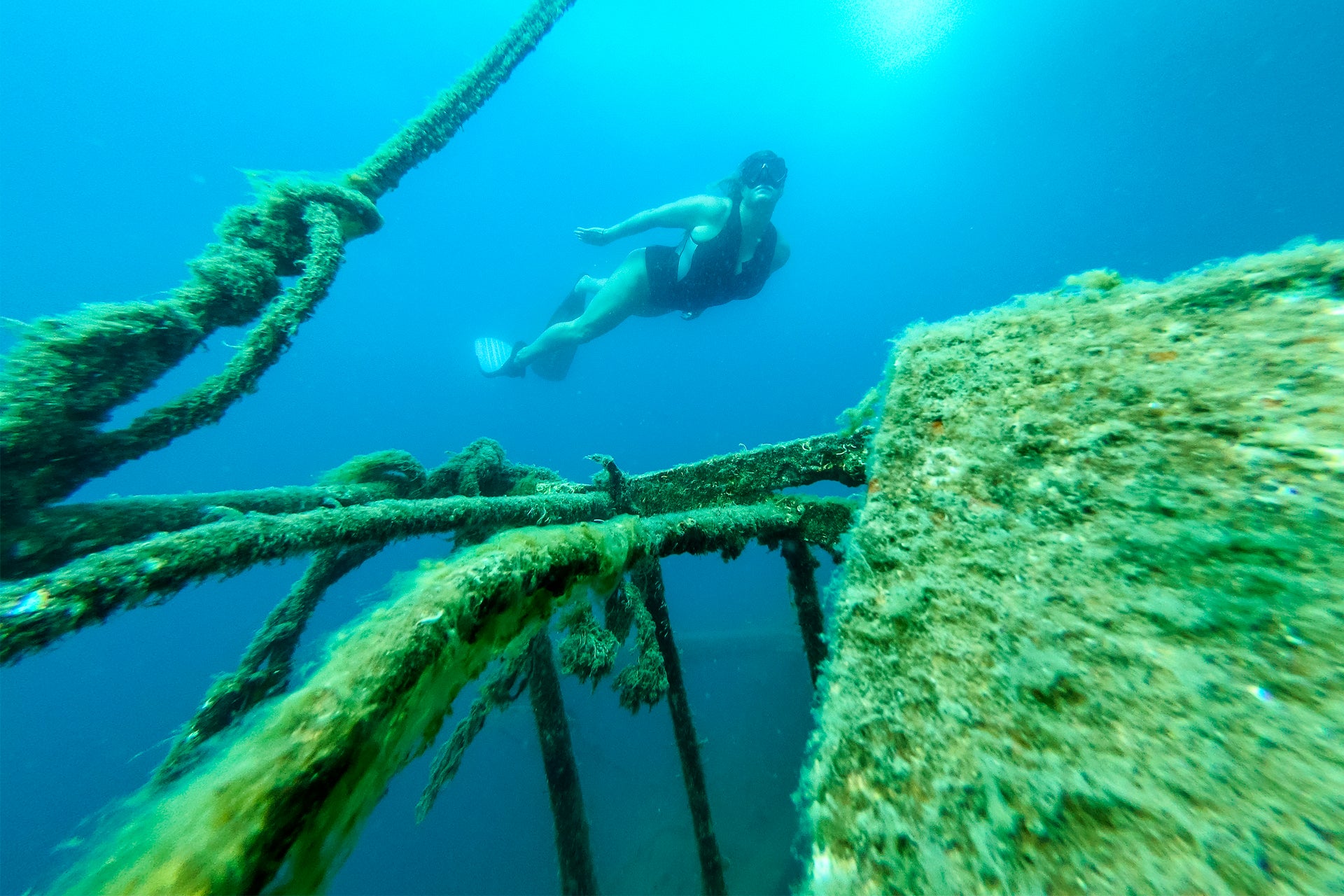 Trogir dykning äventyr semester