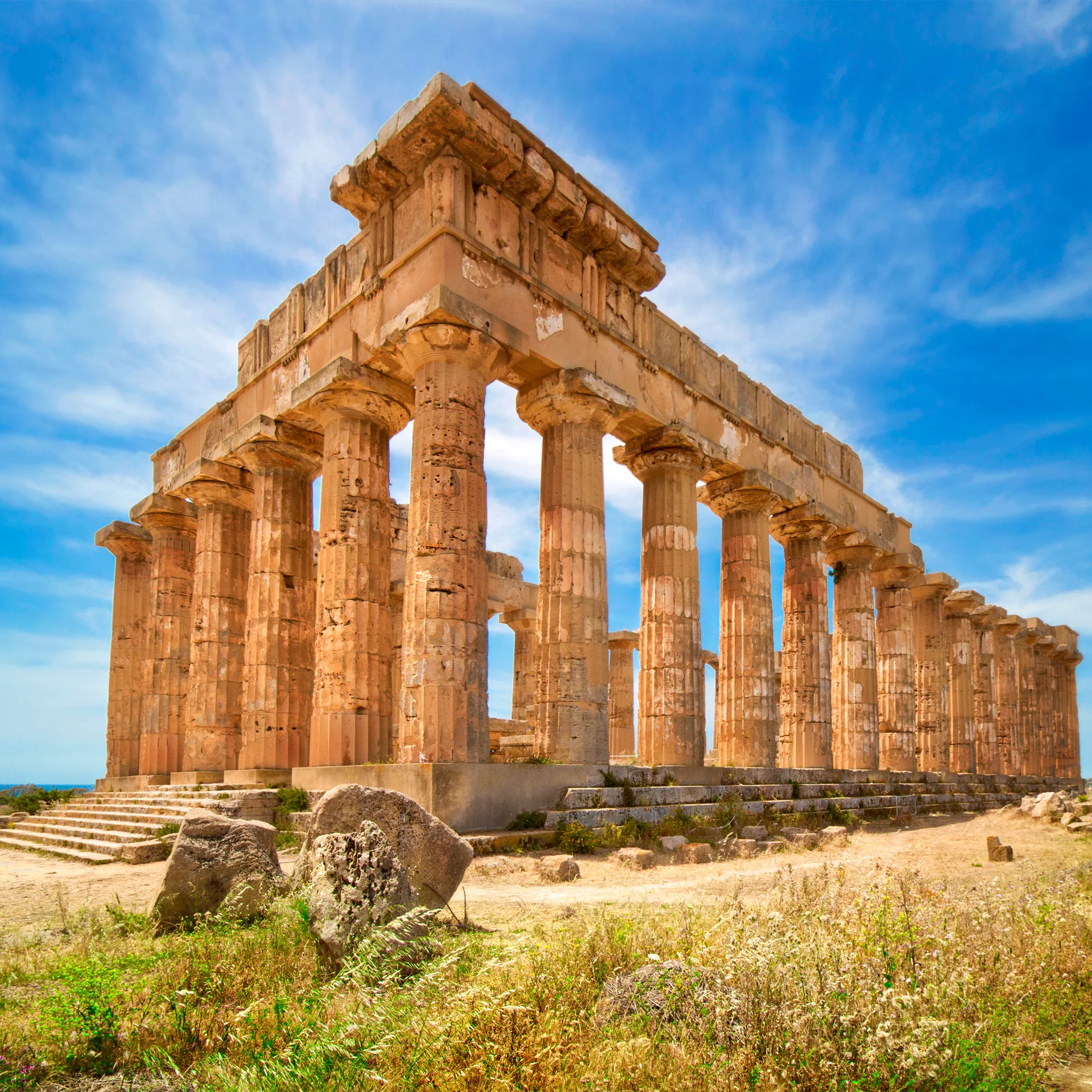 Sicilien antik arkitektur kultur semester
