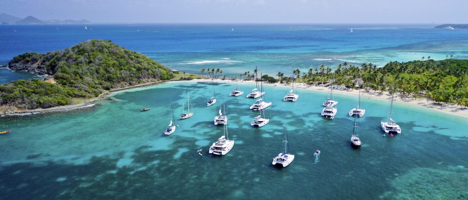 chartering a yacht in martinique