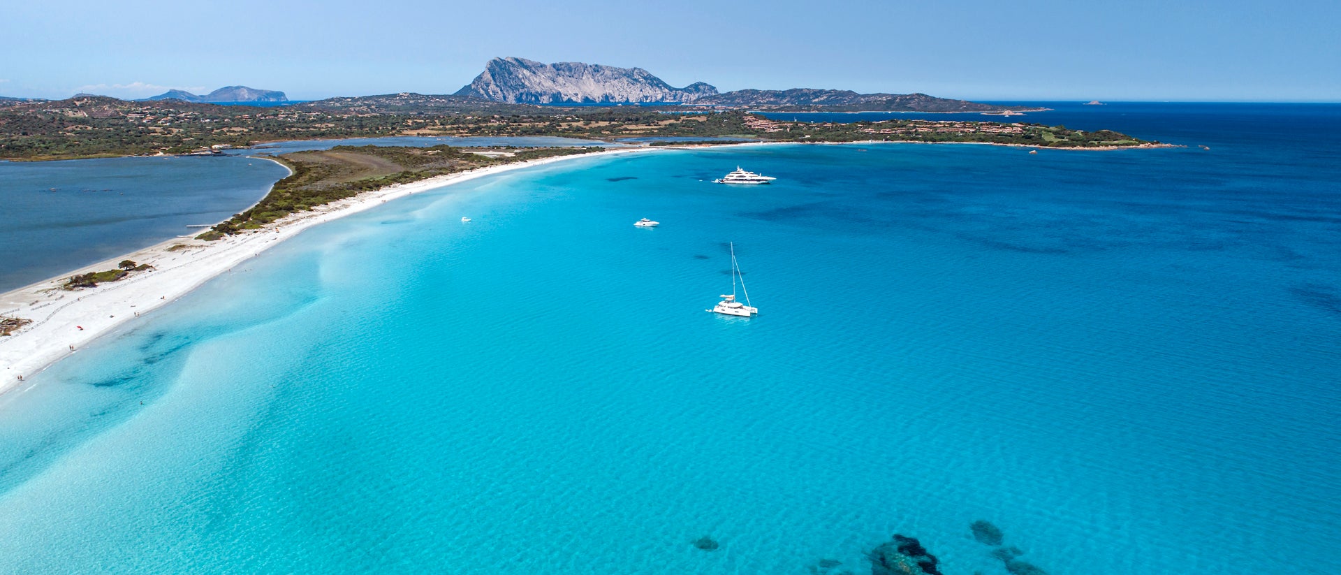 Sardinia azure waters bay yacht charter