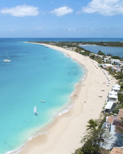 Saint Martin beautiful beach summer vacation