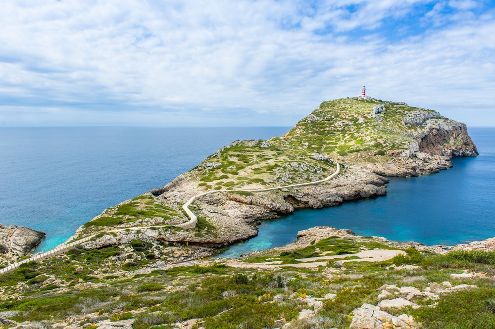 Lighthouse in Cabrera Spain