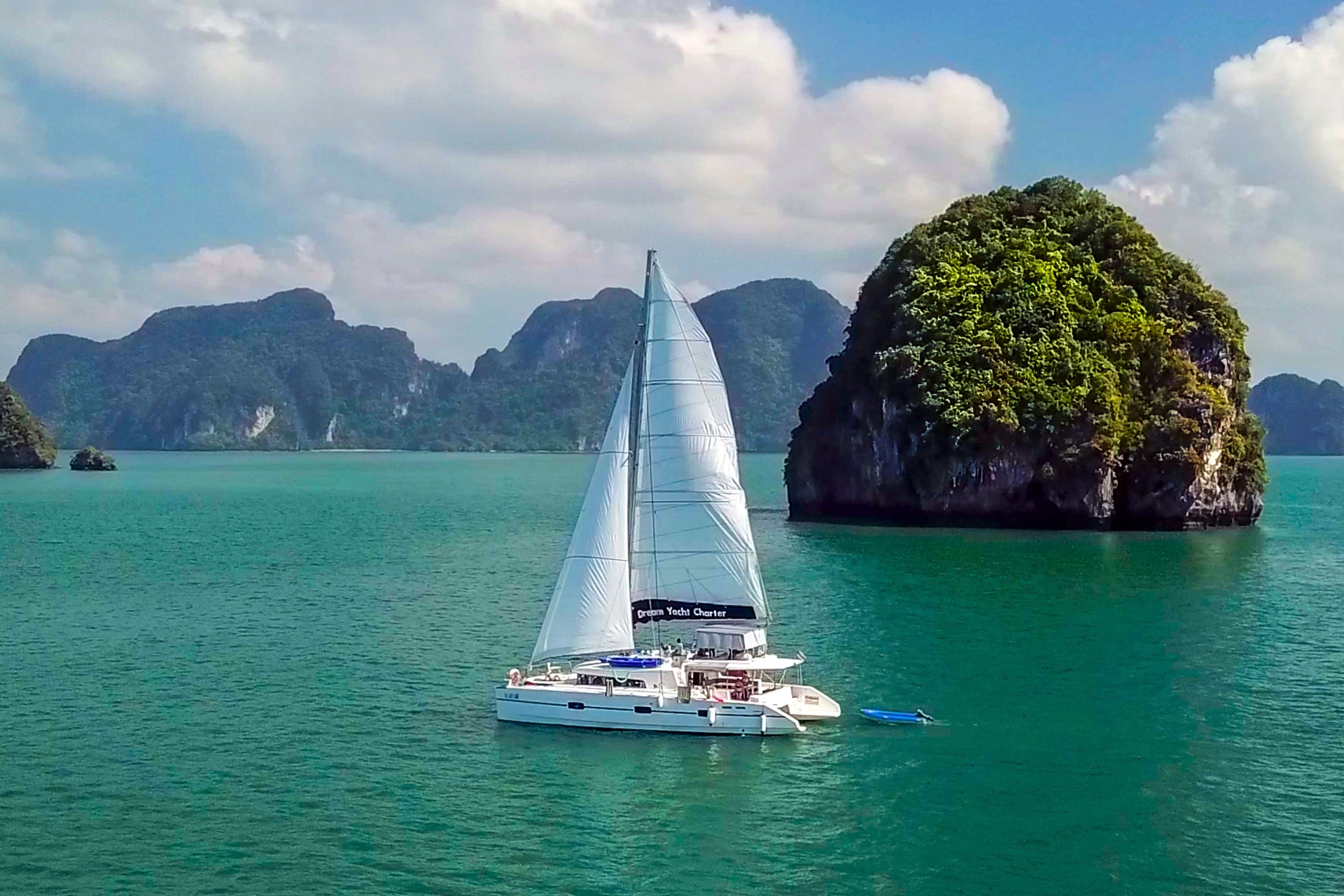 Croisière à la voile à la cabine 