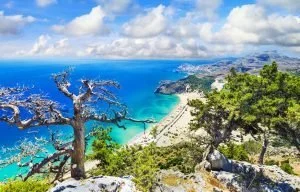 greek landscape yacht charter