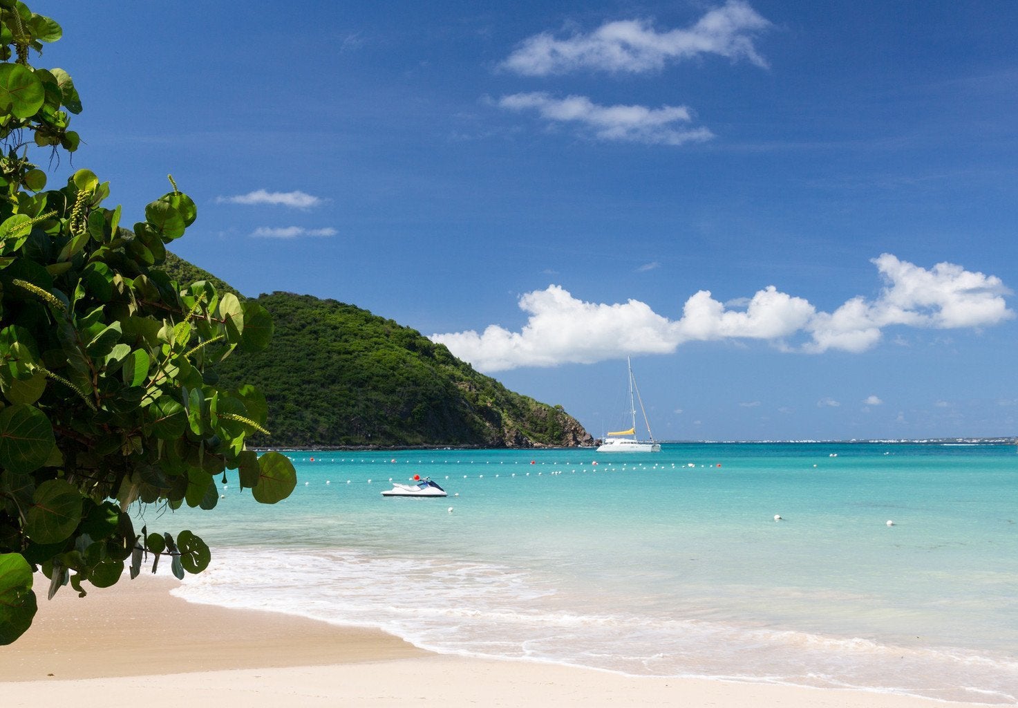 Zeilen Sint Maarten - Anse Marcel Beach