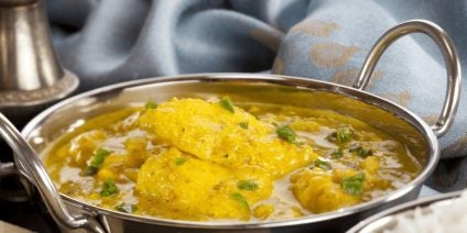 curry with fish