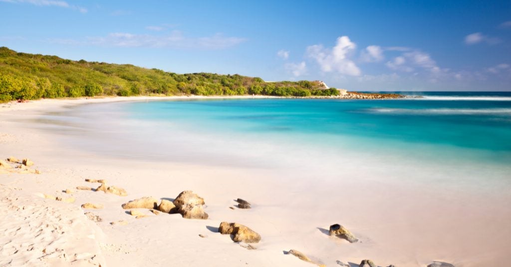 Beach in Antigua