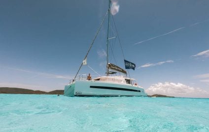 catamaran sailing ocean