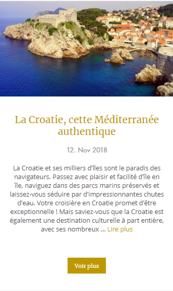 La Croatie, méditerranée authentique