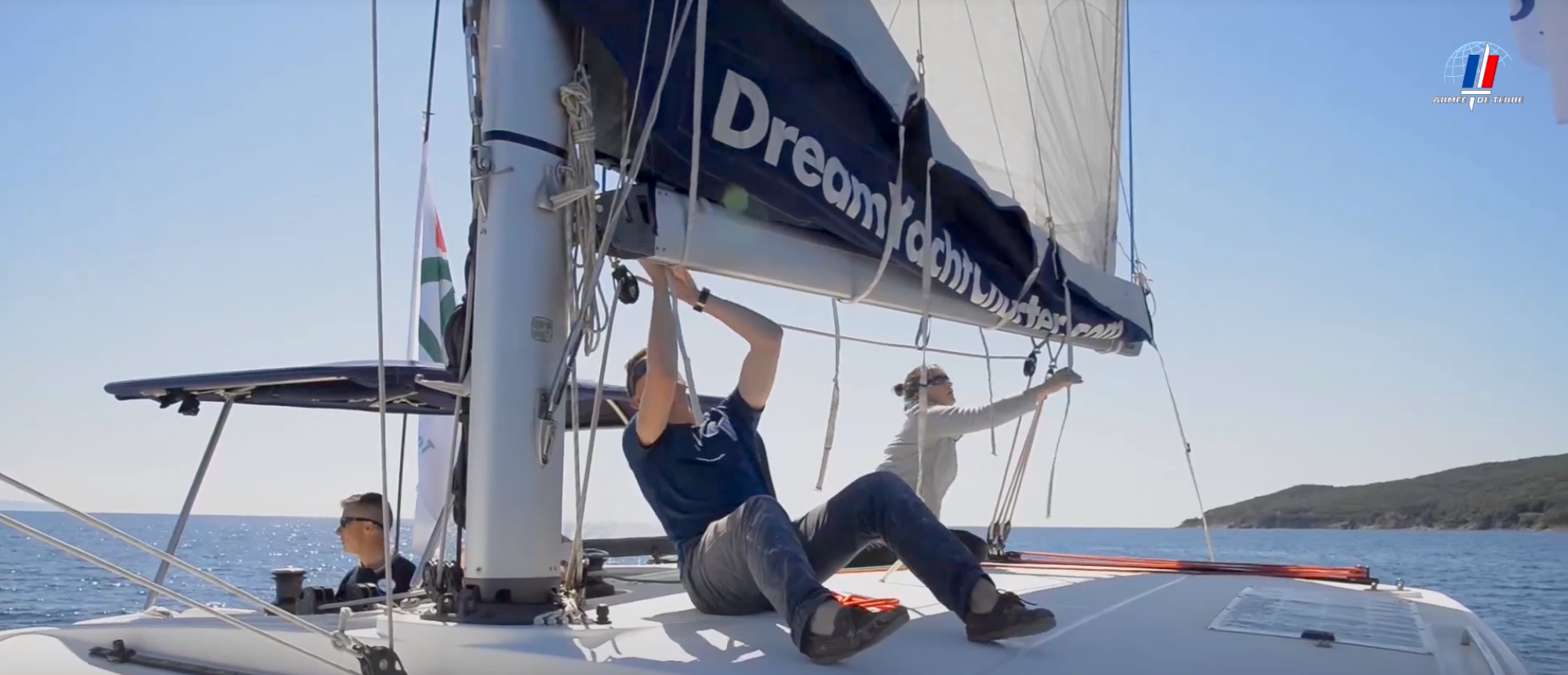 Des blessés de guerre ont navigué à bord de bateaux Dream Yacht Charter