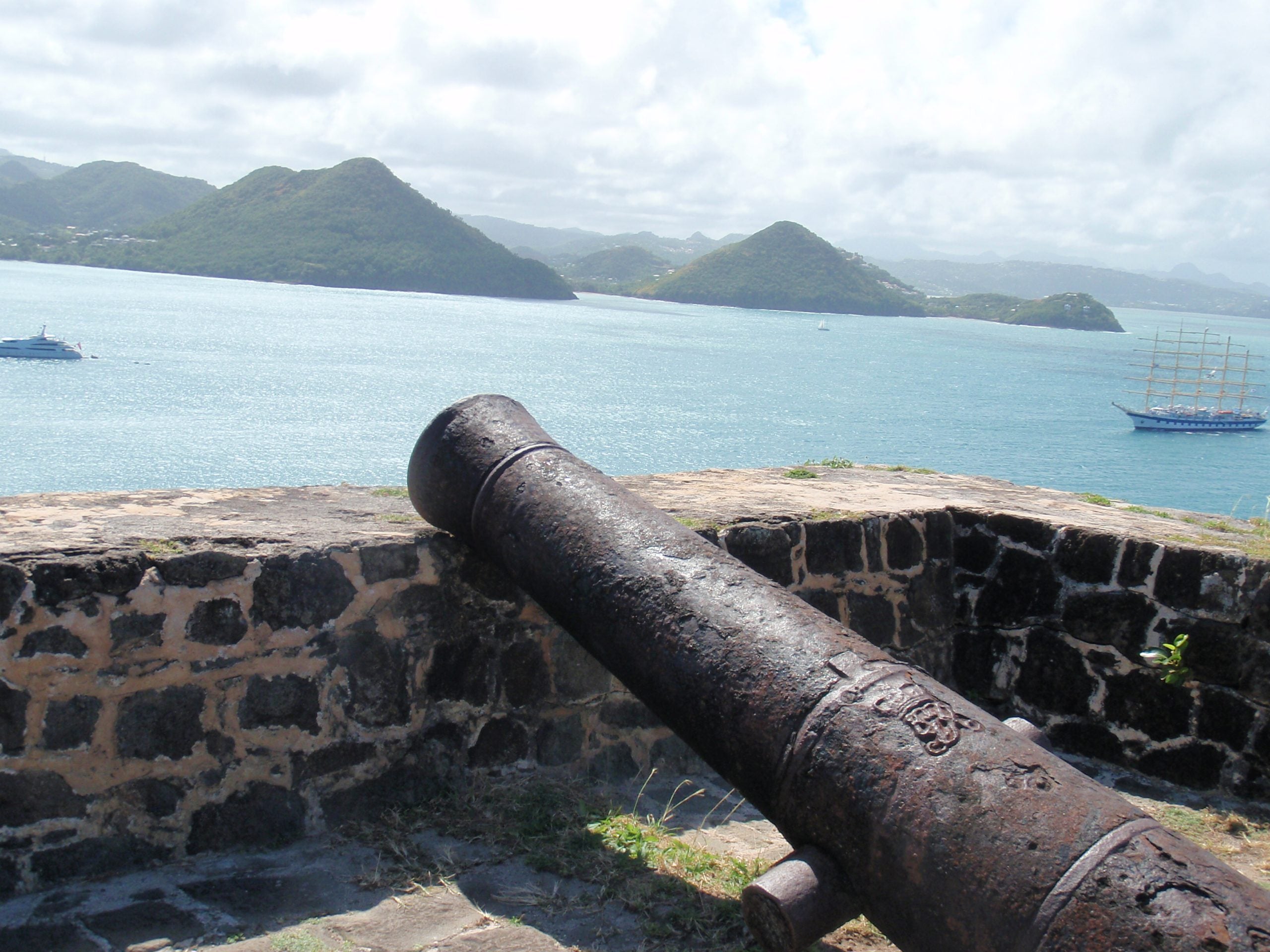 Snorkeling à Sainte-Lucie : Pigeon Island- fort Rodney