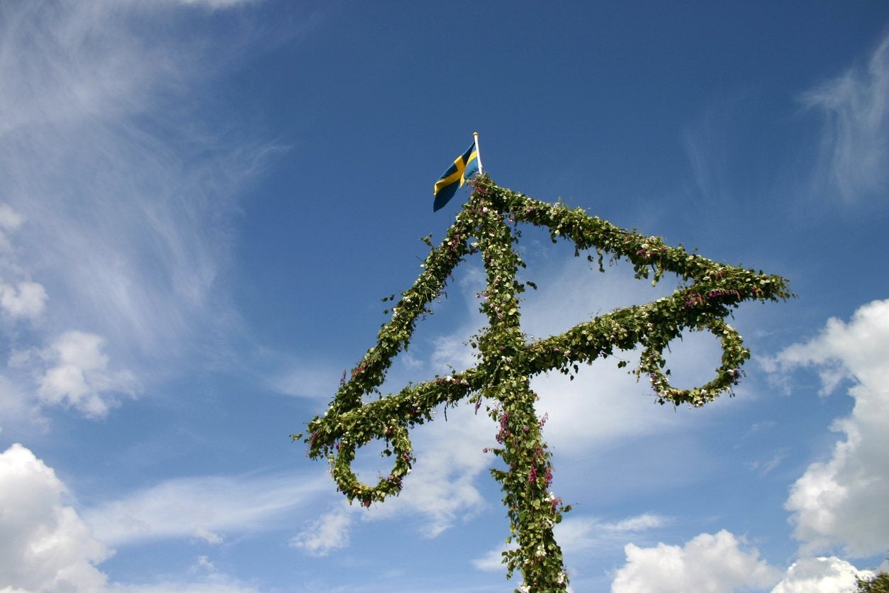 Top of the Maypole for Midsummer