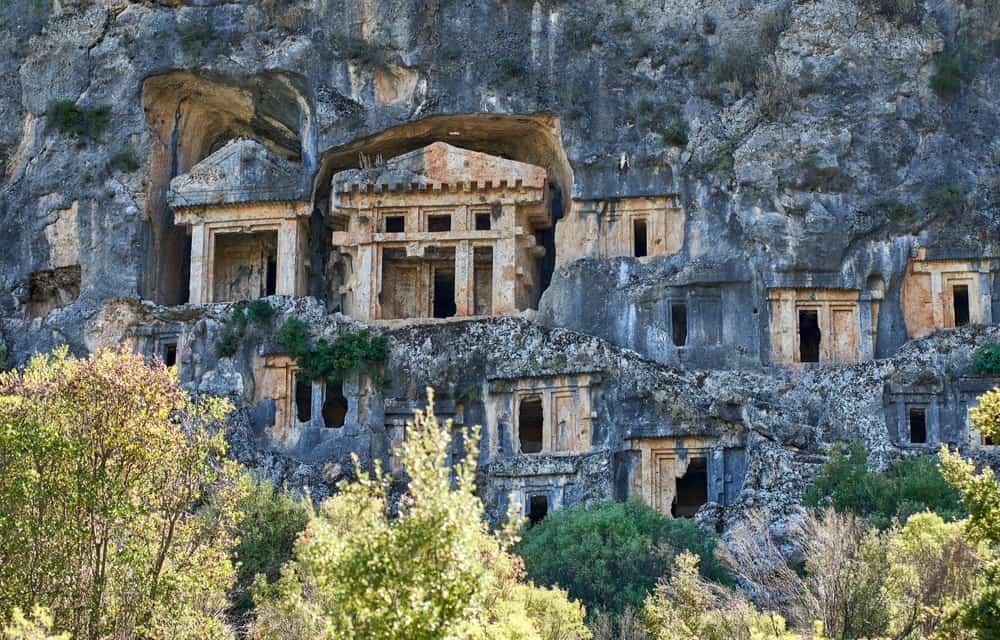 The Ancient Tombs of Pinara in Fethiye