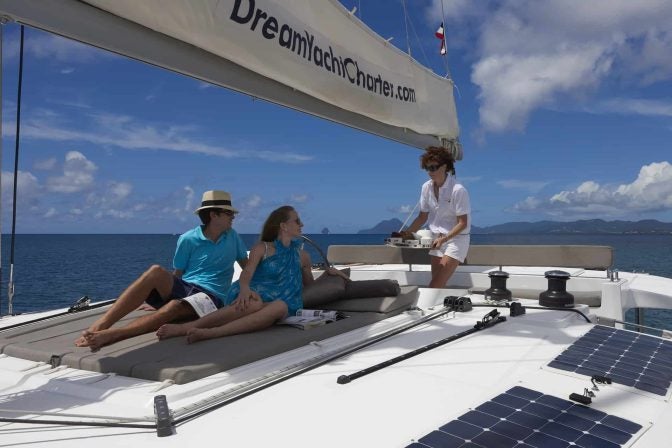 croisière cabine -Tobago Cays - Lagoon 450 - Dream Yacht Charter