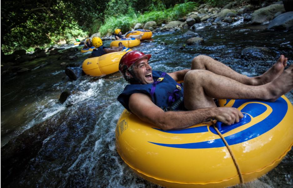 Tubing on the Balthazar River