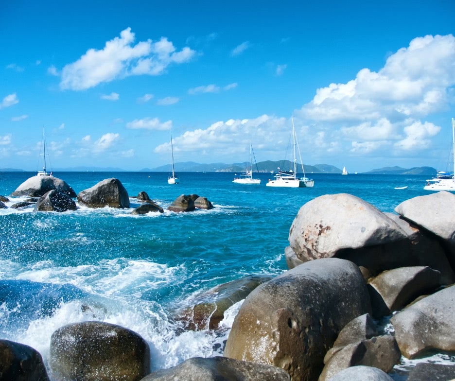 The Baths op Virgin Gorda