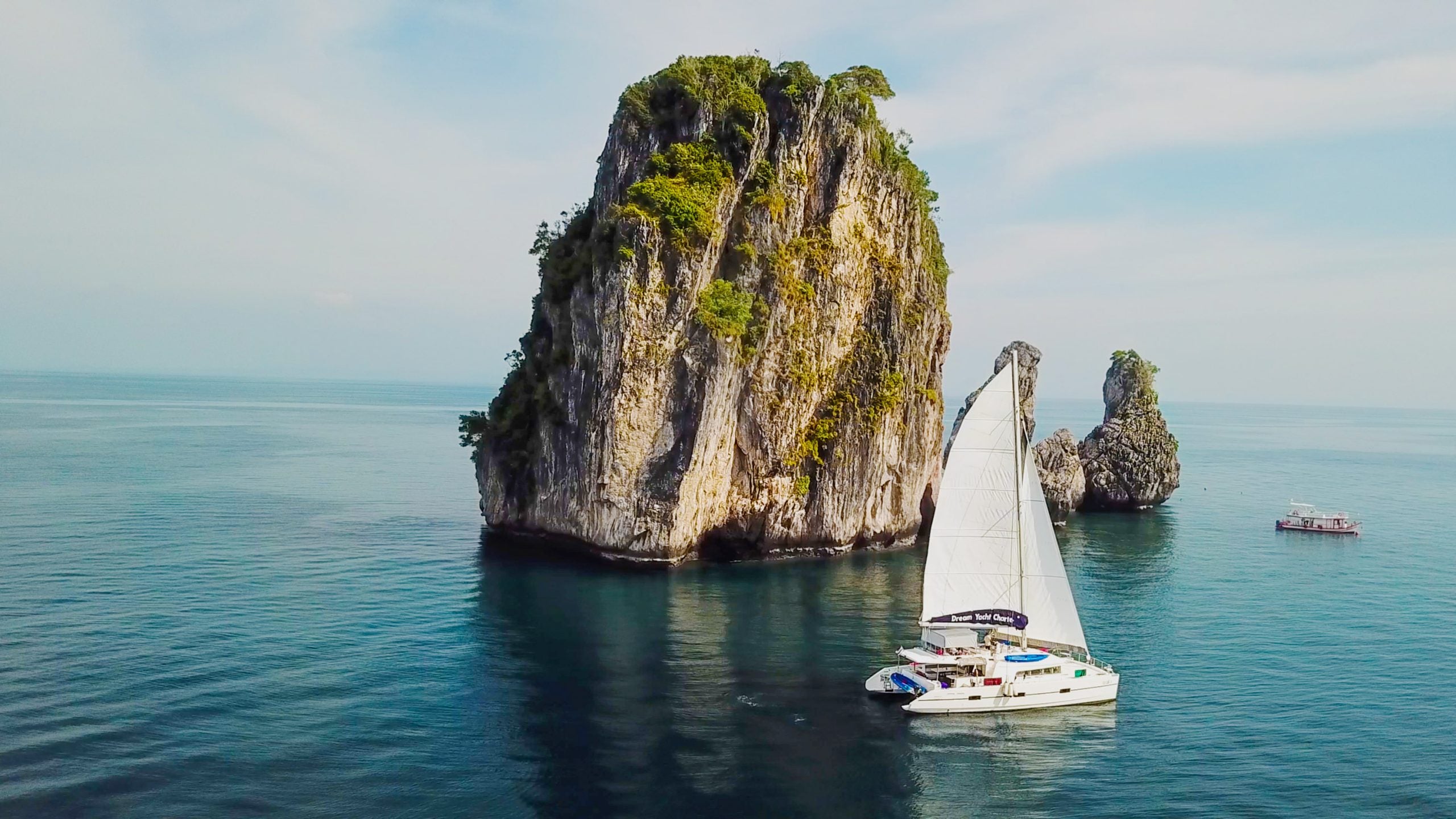 dream yacht sailing in the Andaman sea