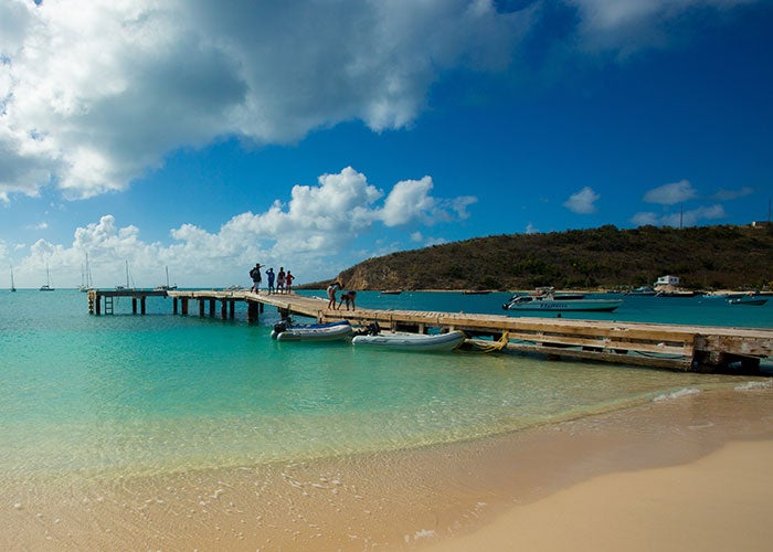 Dine in Grand Case, known for its beach bars & St. Martin's best French cuisine 