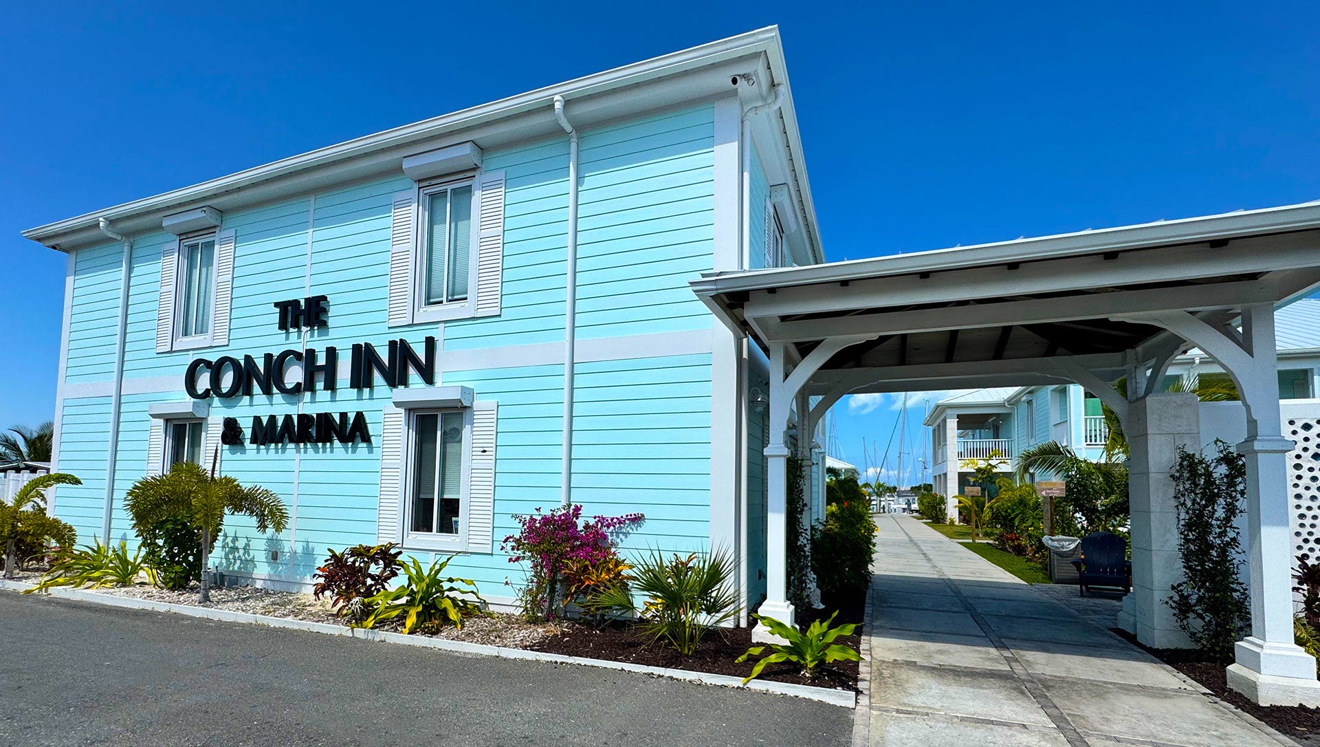 Conch Inn Marina, Abaco Bahamas at Marsh Harbor Dream Yacht base
