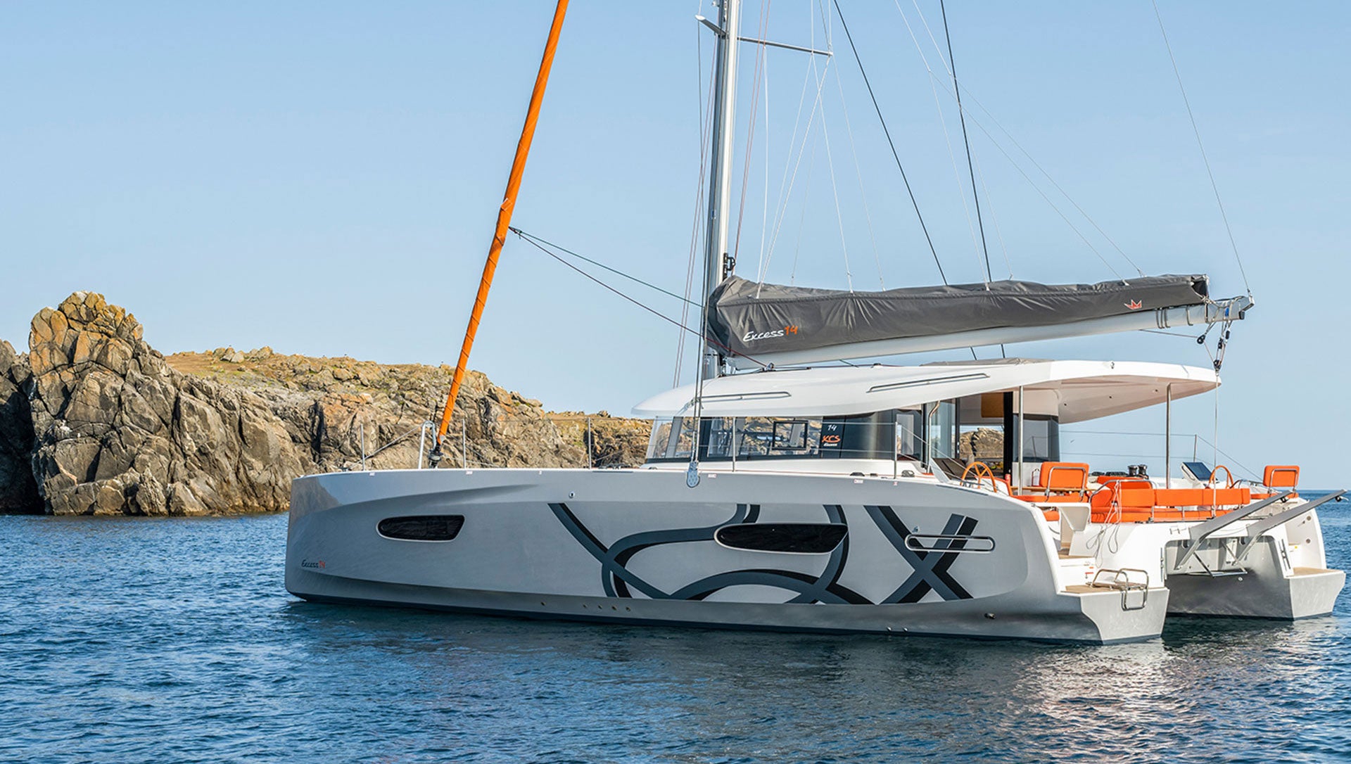 New Excess 14 catamaran, now available for charter in French riviera. 
