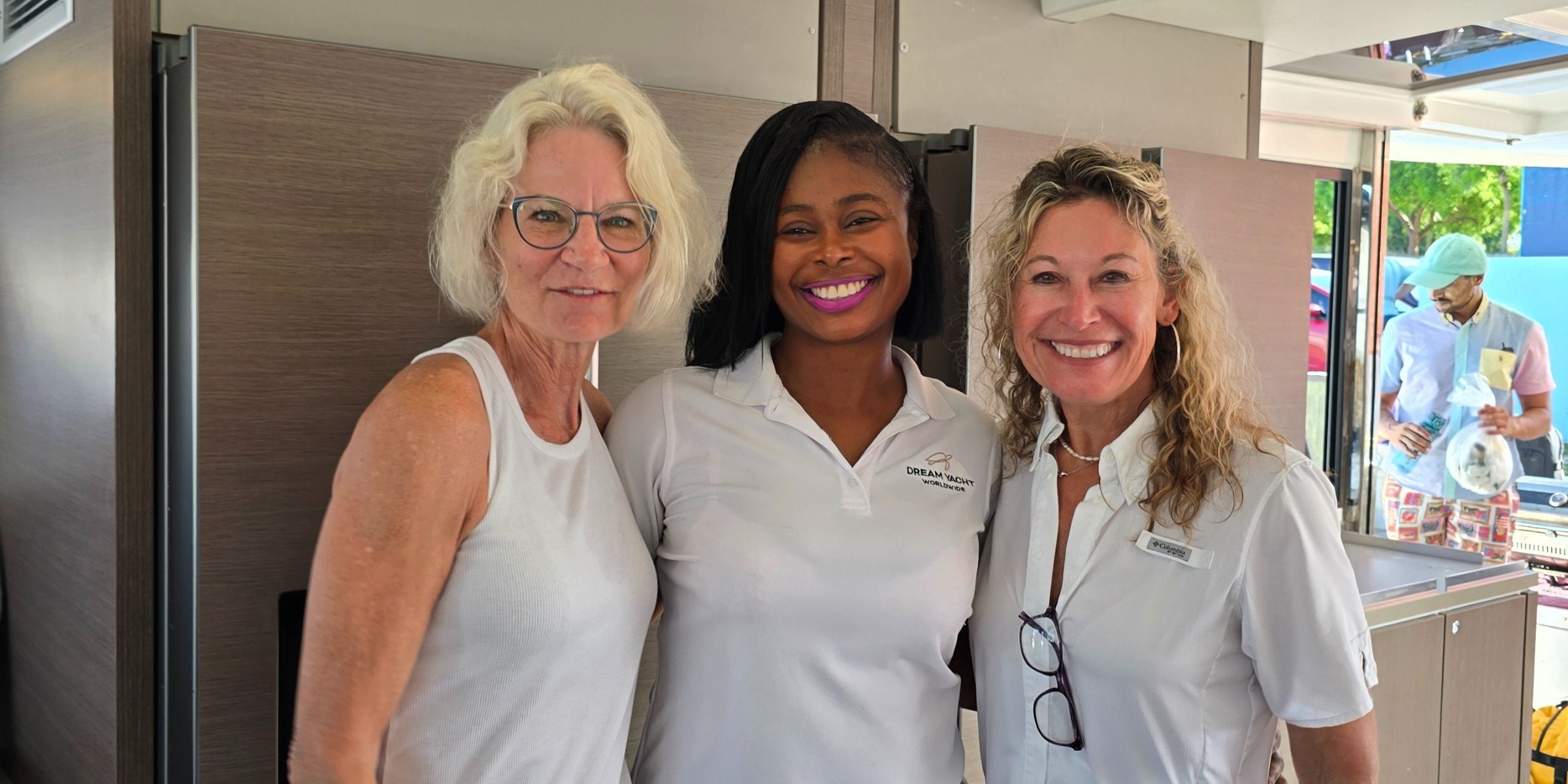 crewed charter hostess
